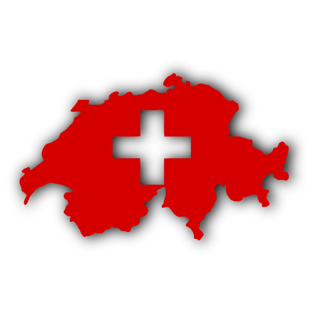 Swiss map, our swiss roots